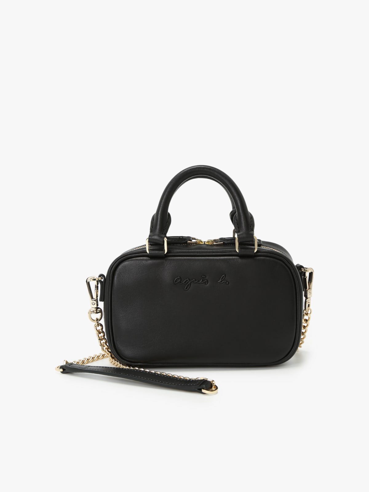 leather Boston bag 
