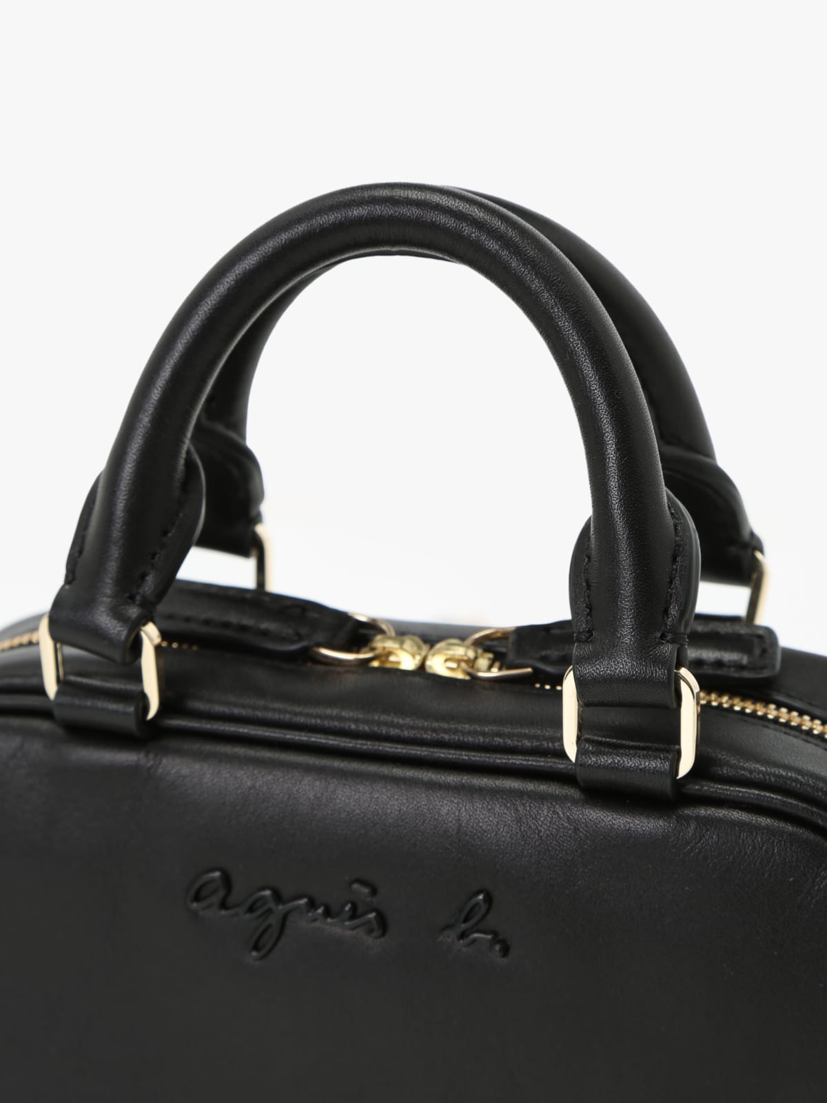 leather Boston bag  image number 4