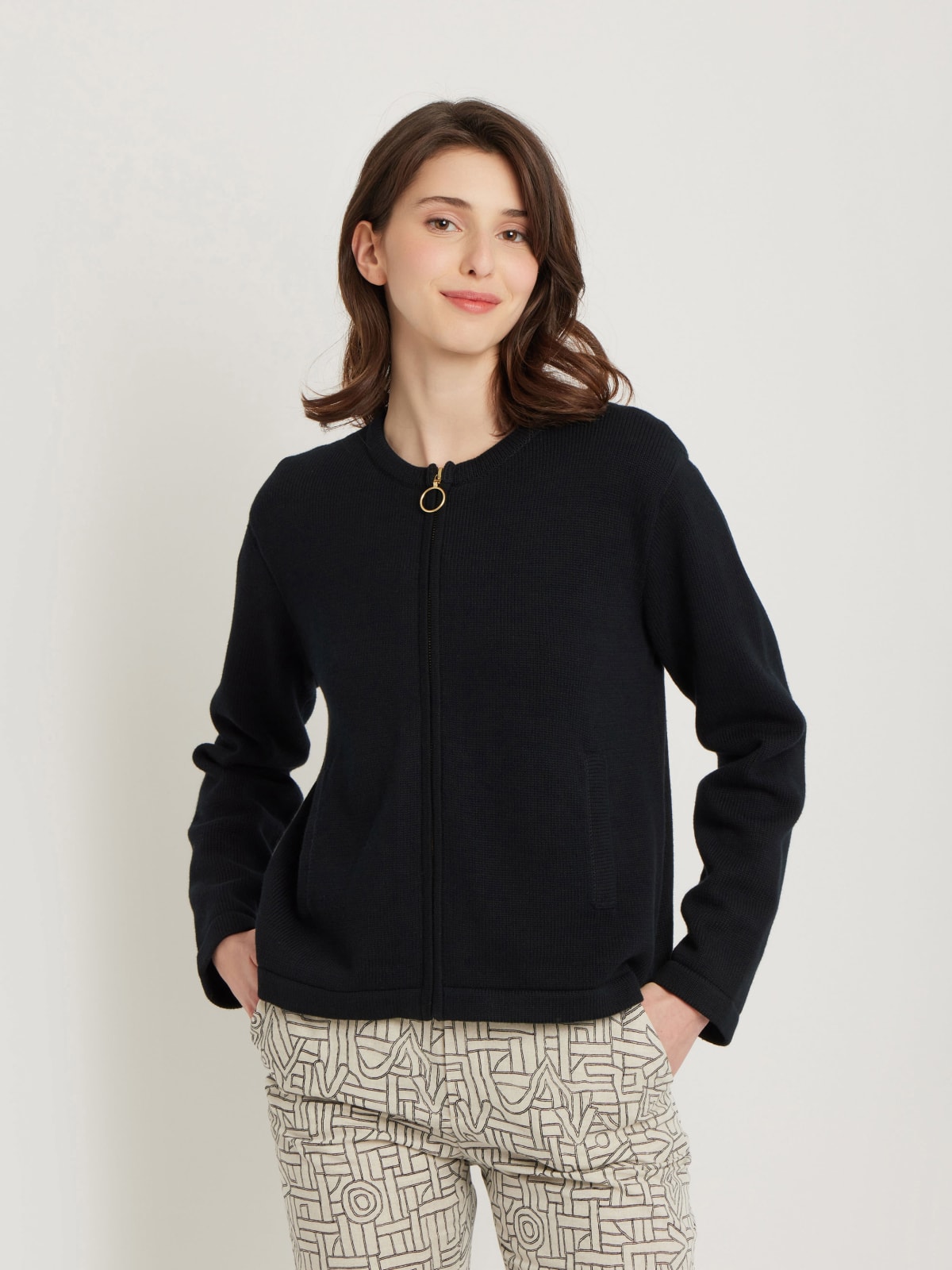 Cardigans zippés - New collection | agnès b Cardigans zippés - New collection | agnès b