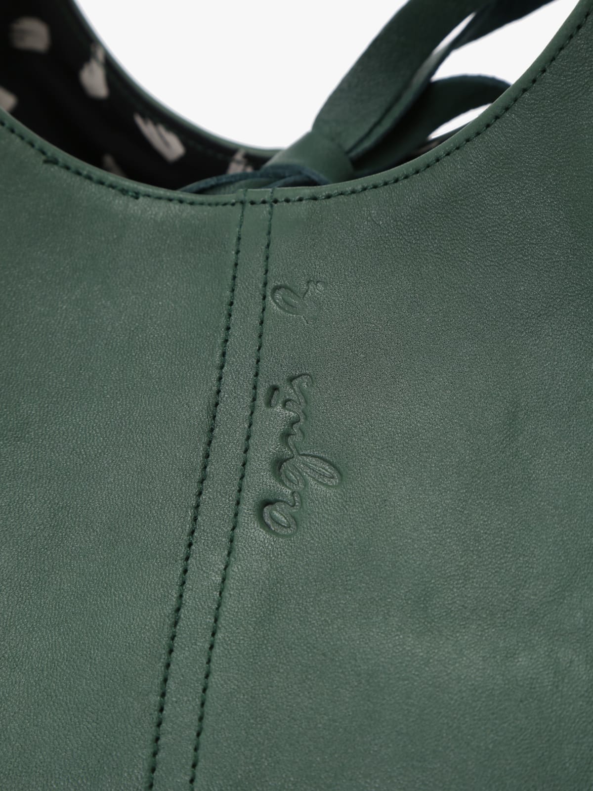 forest green leather Stala bag image number 4