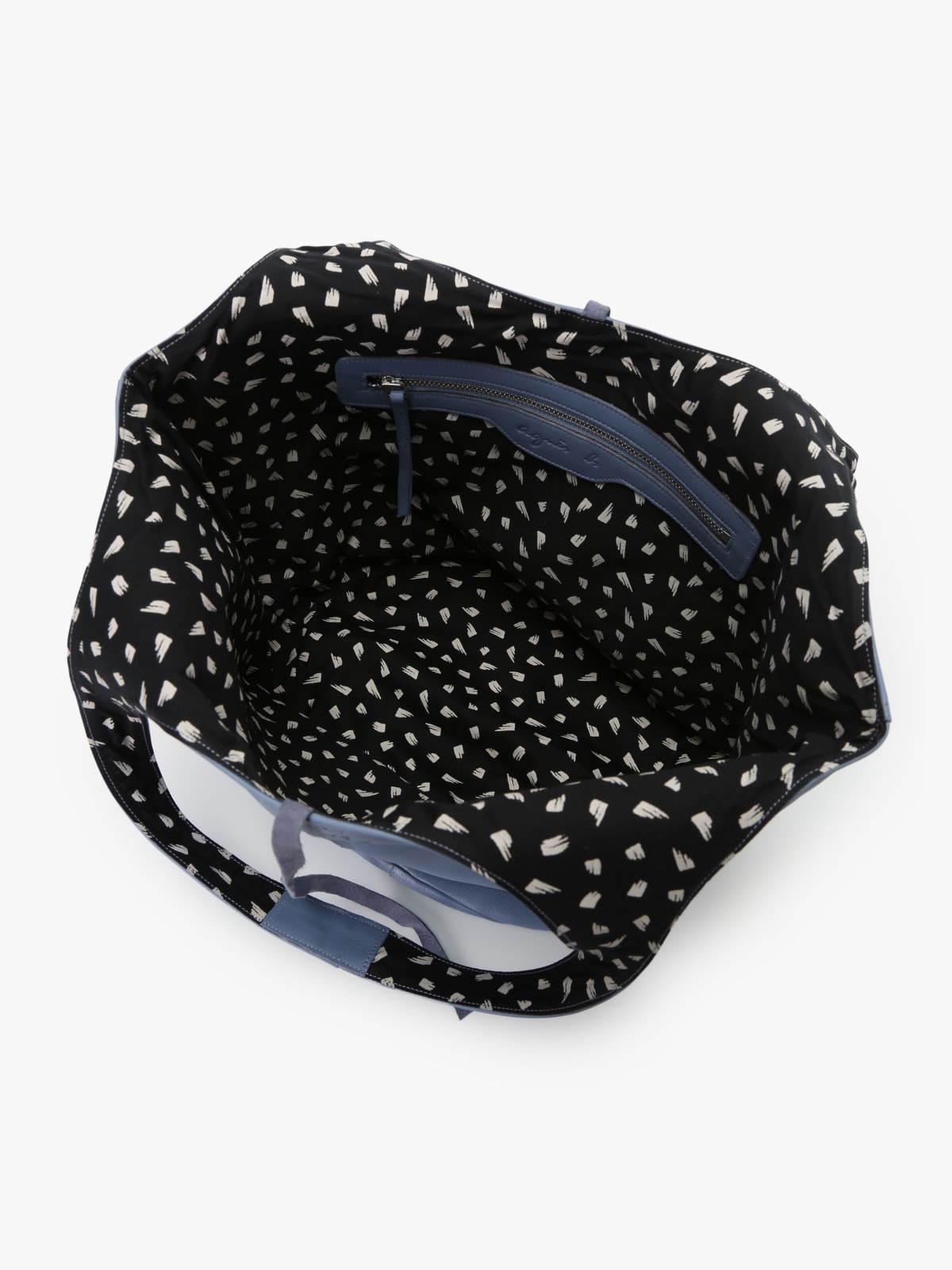 Slate blue leather Stala bag image number 5