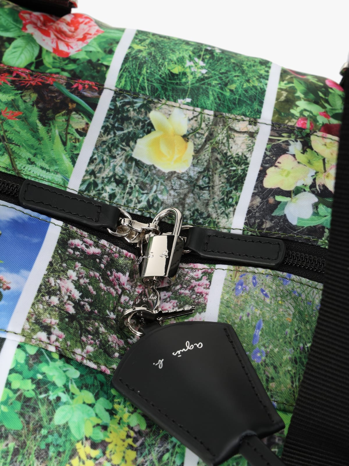 Instagram fleurs travel Boston bag  image number 7