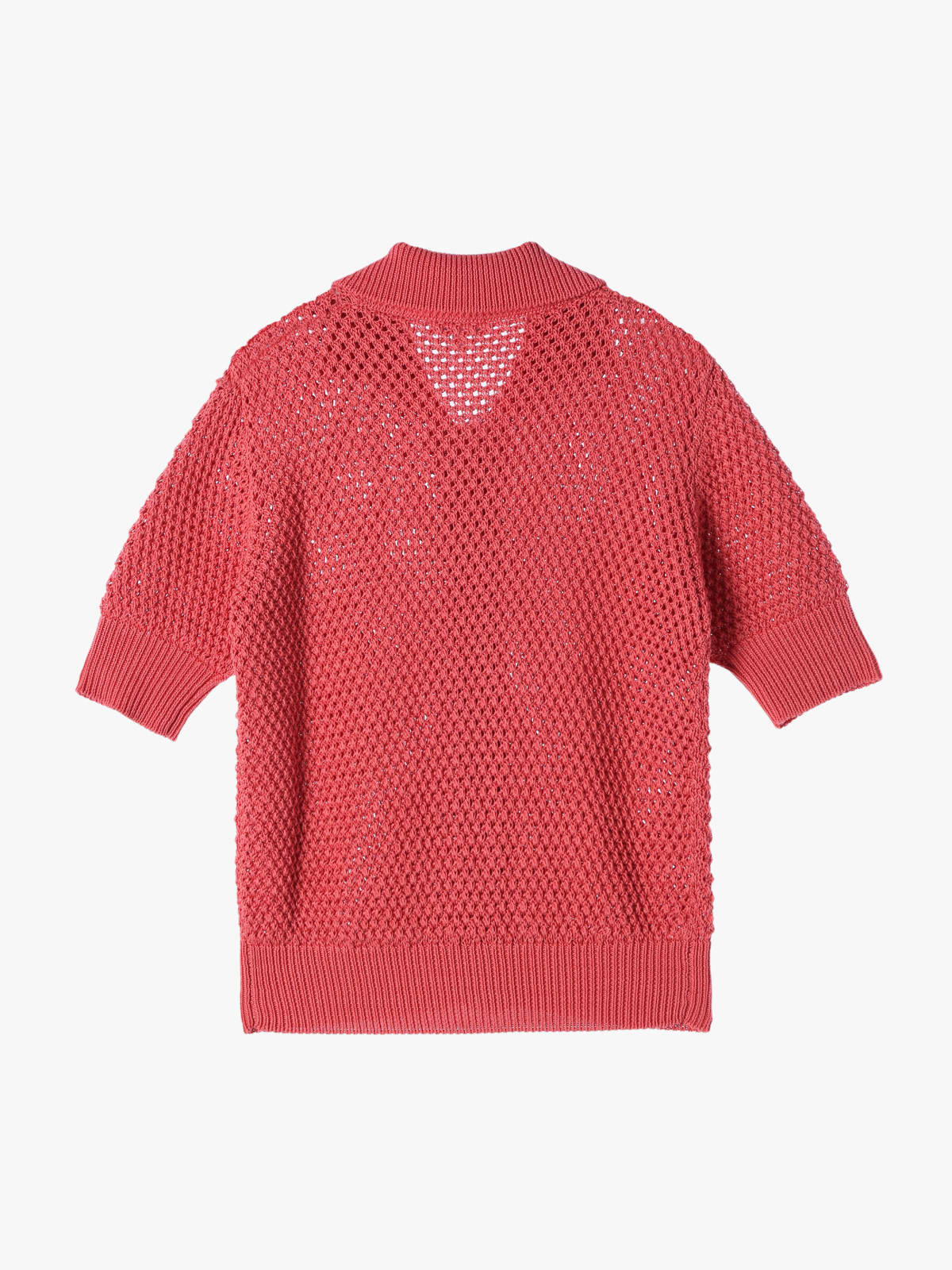 orange Stella cotton cardigan
