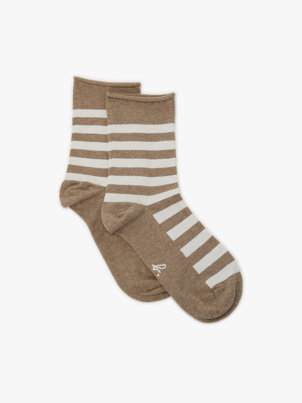 striped cotton socks