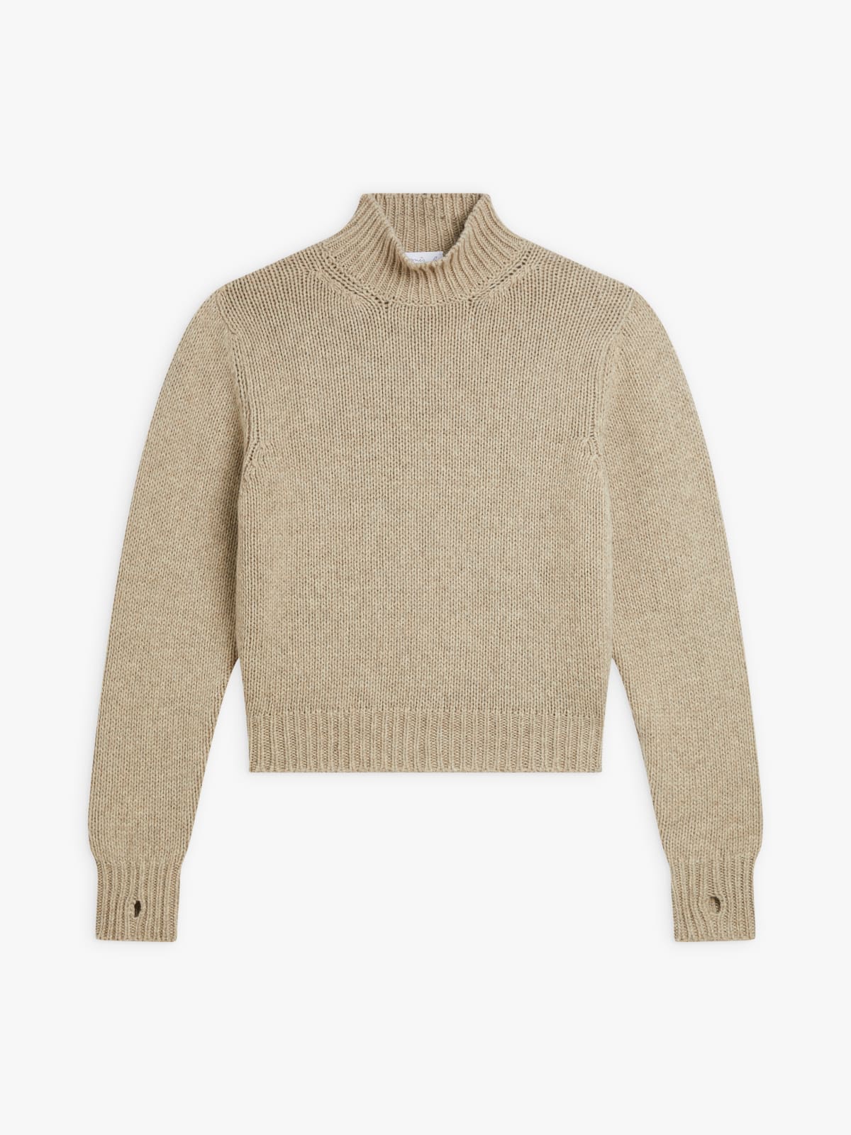 beige alpaca and yak hairs Mitaines jumper beige alpaca and yak hairs Mitaines jumper