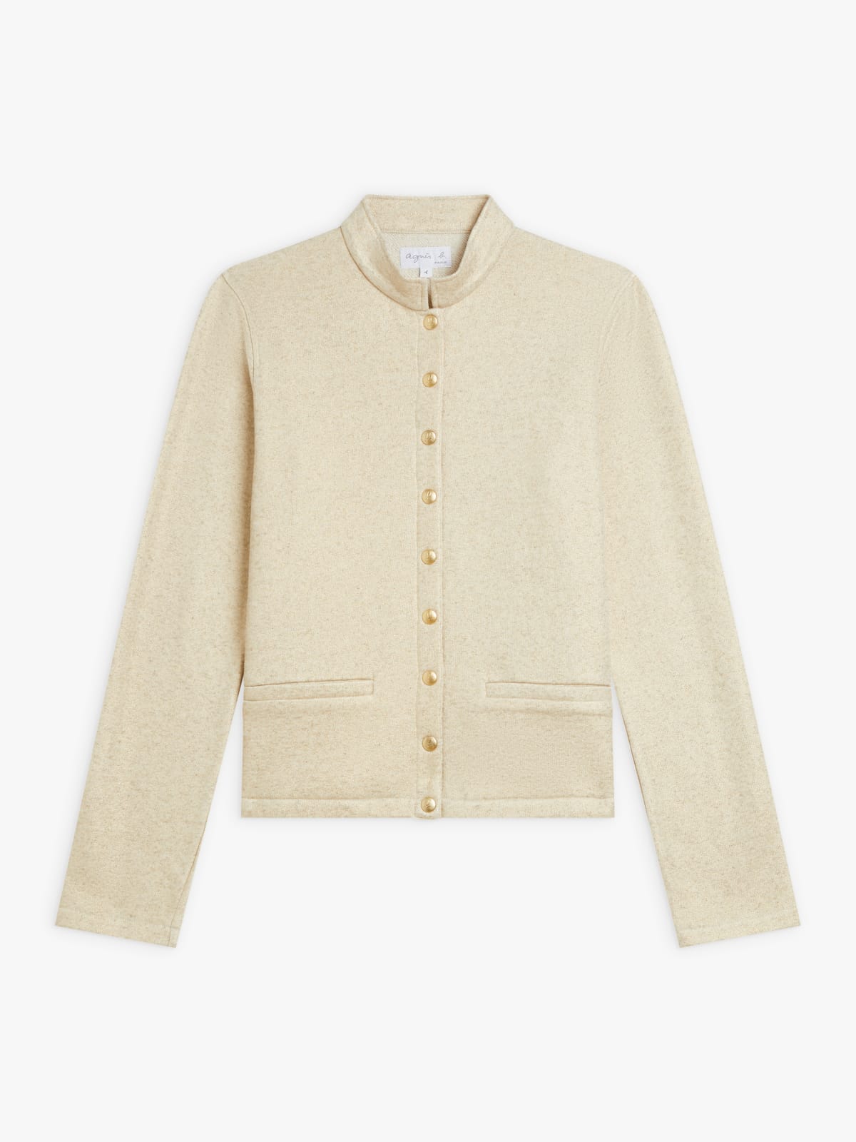 rafia cotton fleece Tambourin jacket