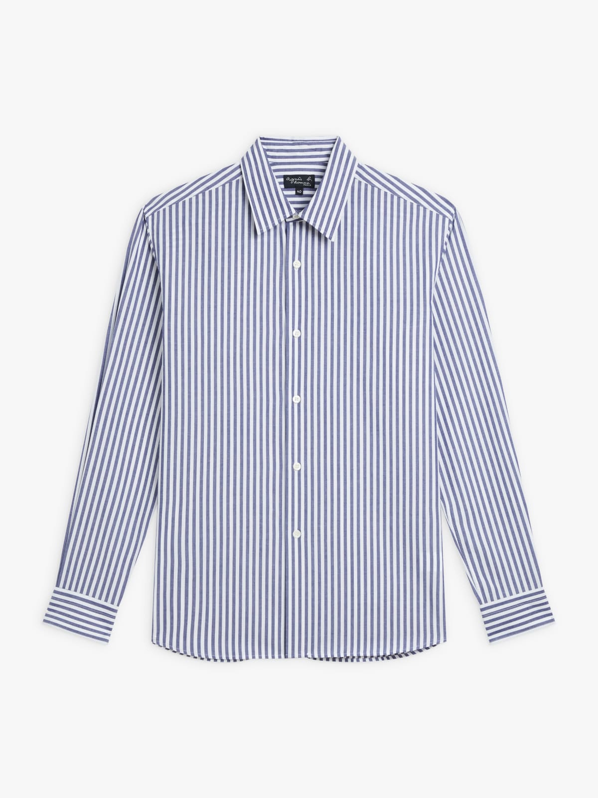 blue cotton striped Andy shirt