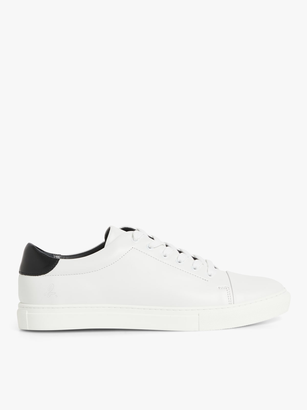 white leather Boris sneakers