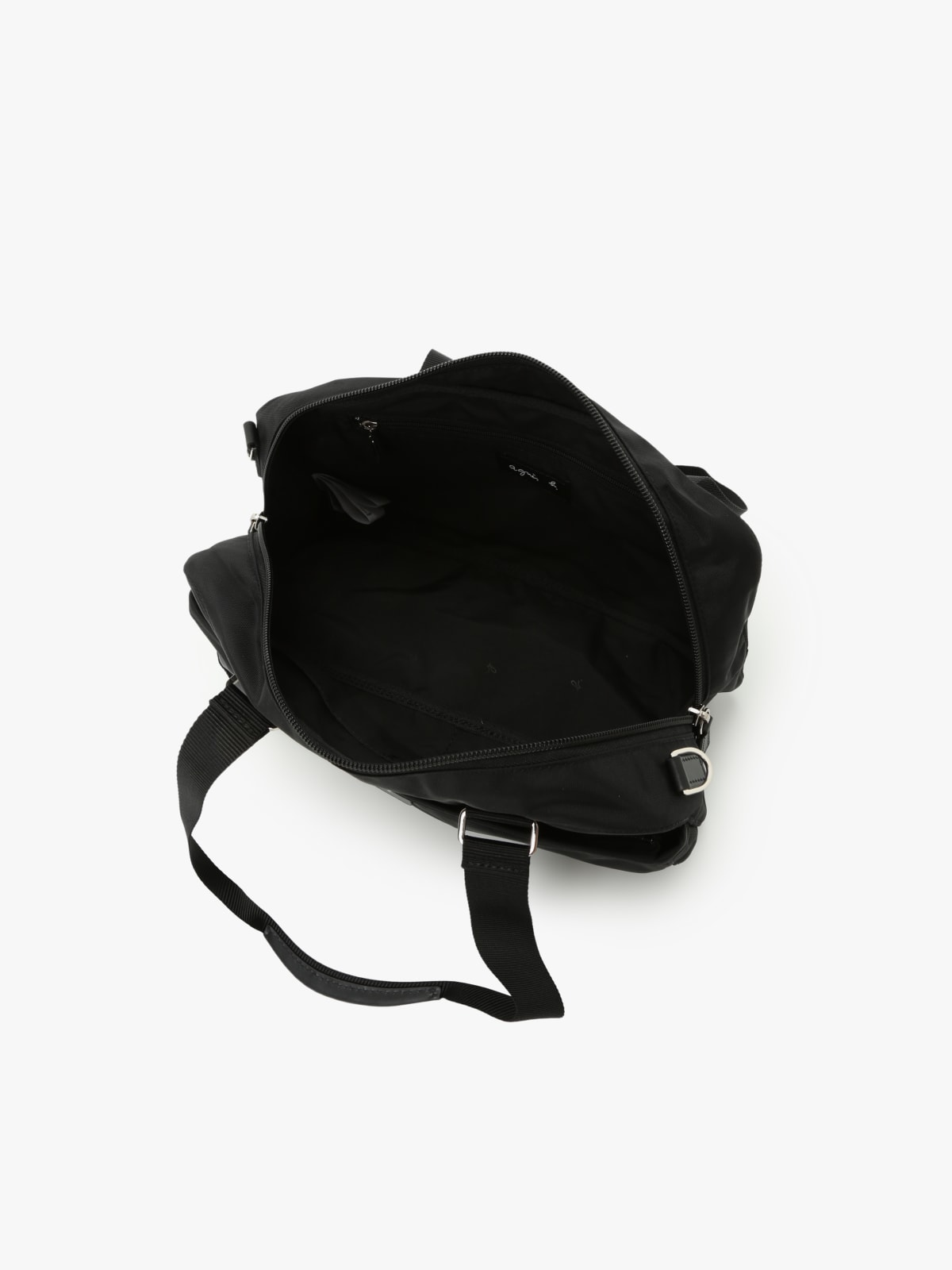 sac Boston en nylon noir image number 5