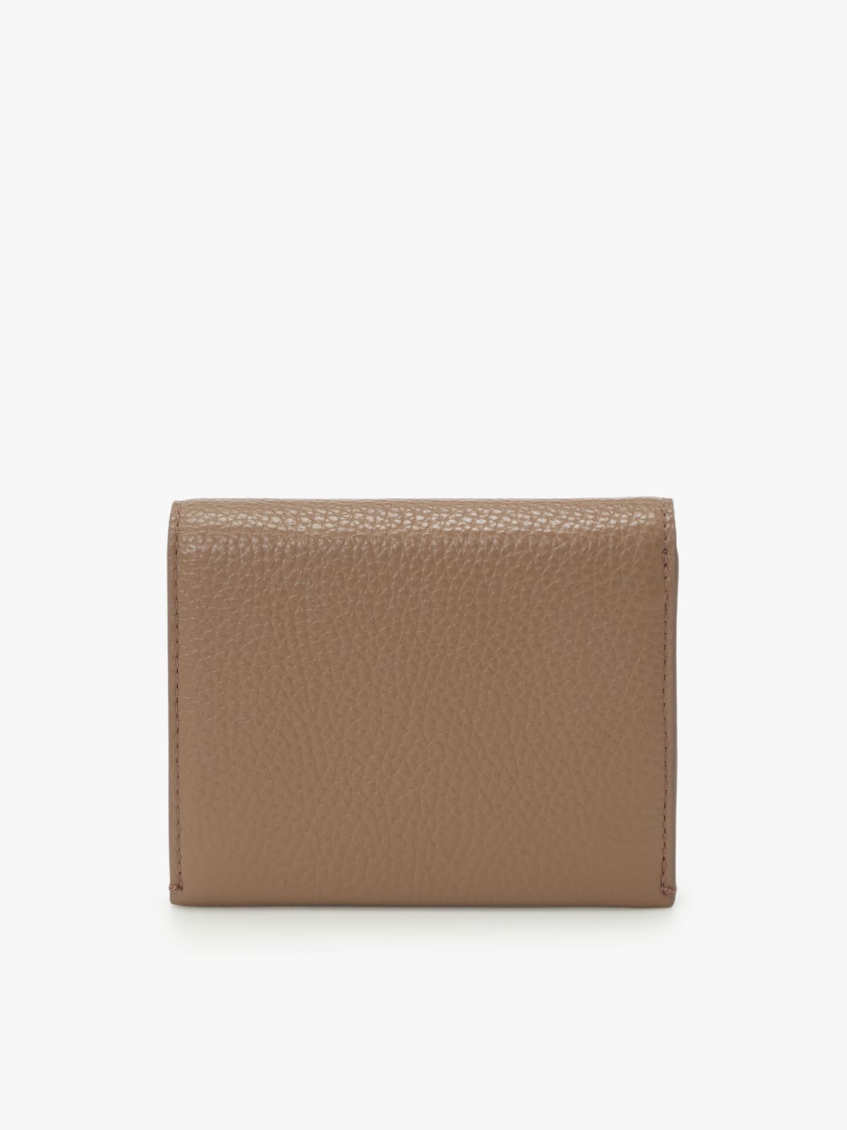 taupe leather wallet