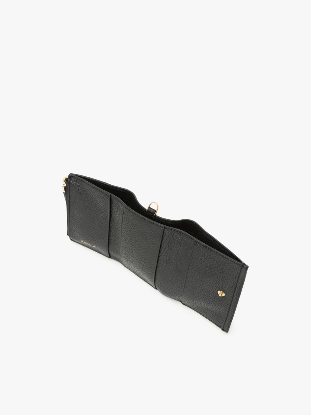 black leather wallet image number 4