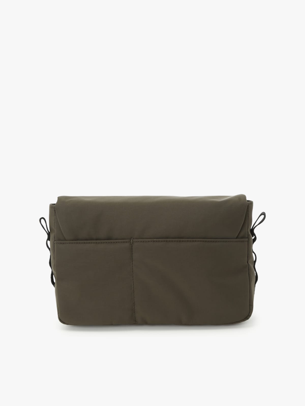 green nylon shoulder bag image number 1
