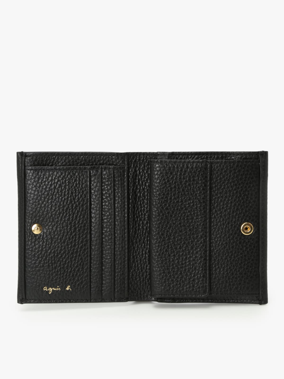 black leather wallet image number 3
