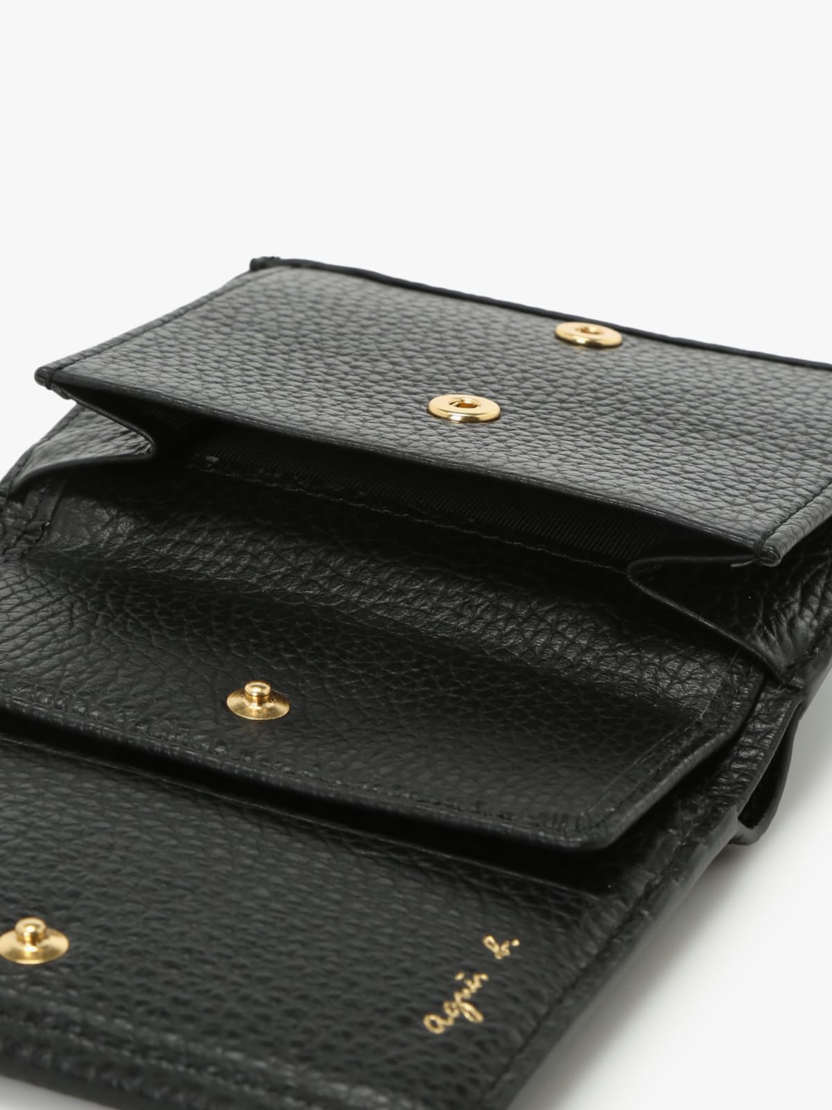 black leather wallet image number 5