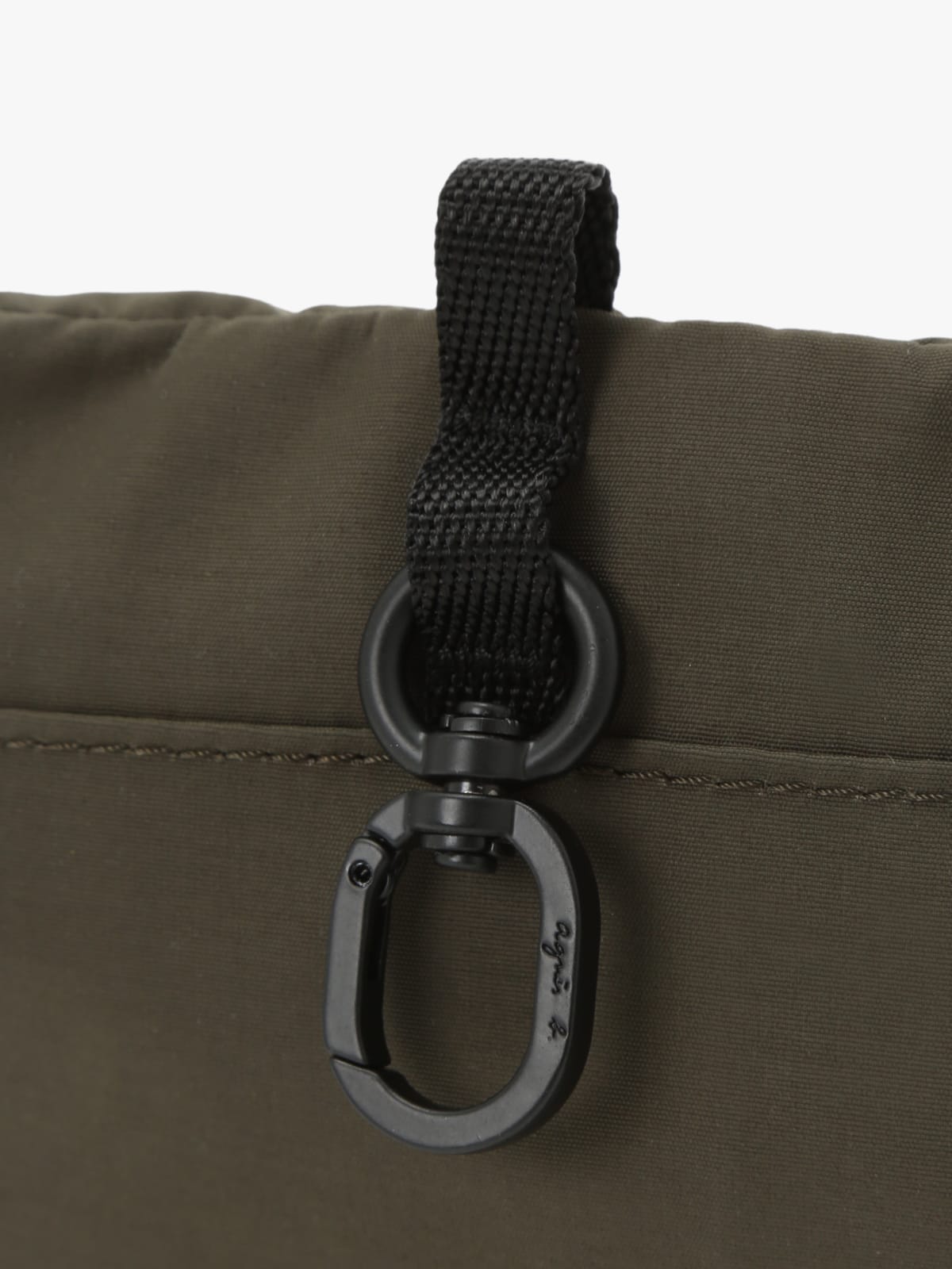 green polyamide pouch image number 4