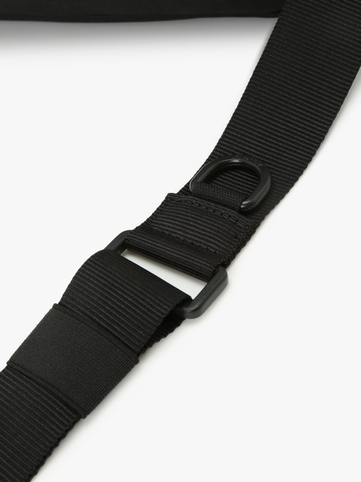 black nylon shoulder bag image number 6