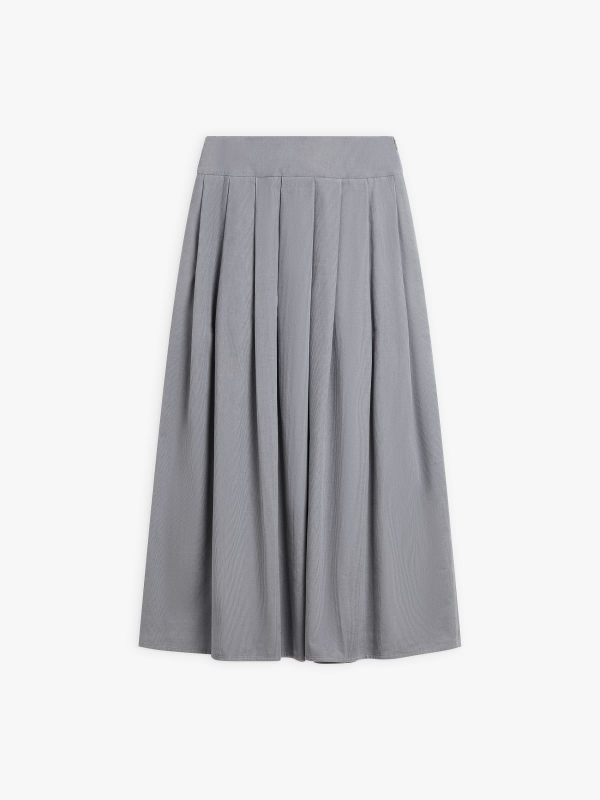 jupe Grand Hotel en coton gris