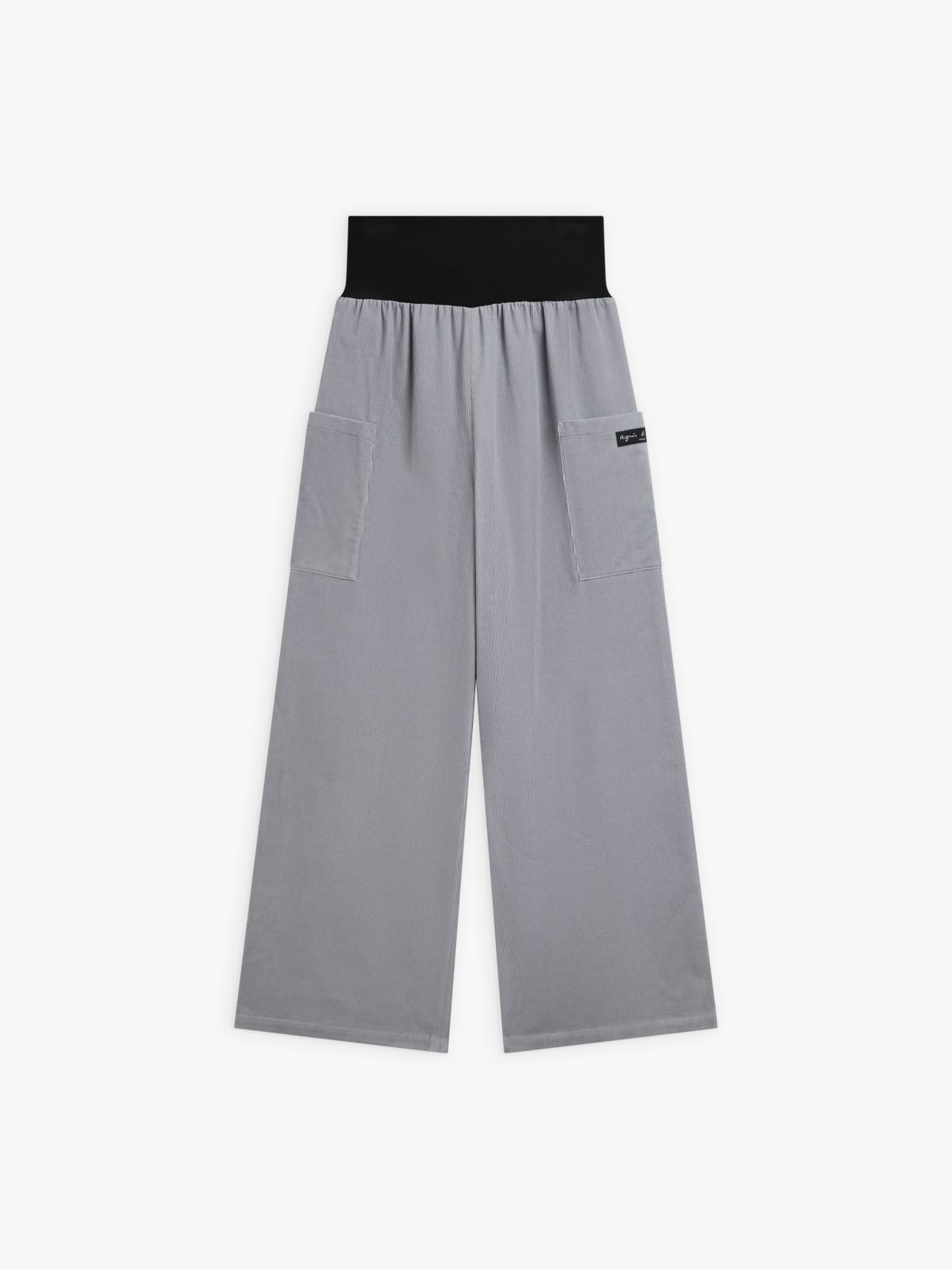 pantalon Matis court en coton gris