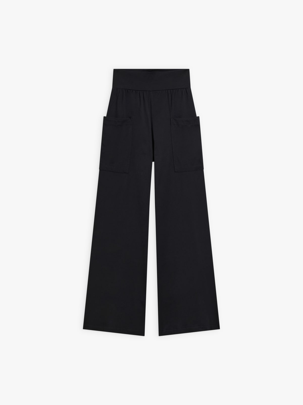 pantalon New Mathis en jersey de coton noir