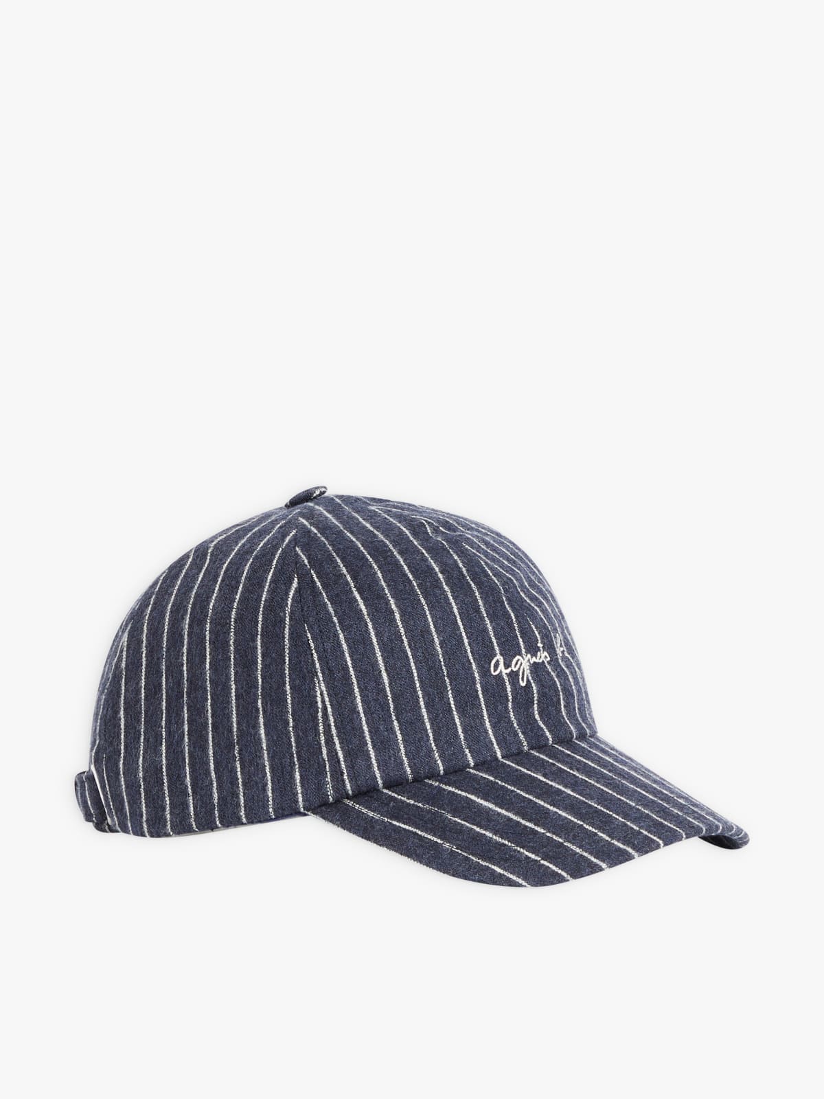 casquette Rolland à rayures bleu