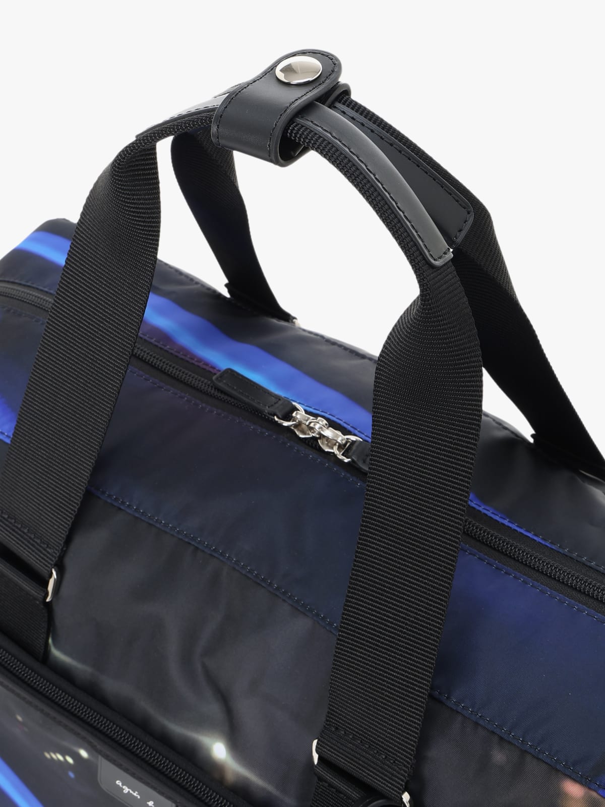 sac Boston imprimé numérique noir image number 6