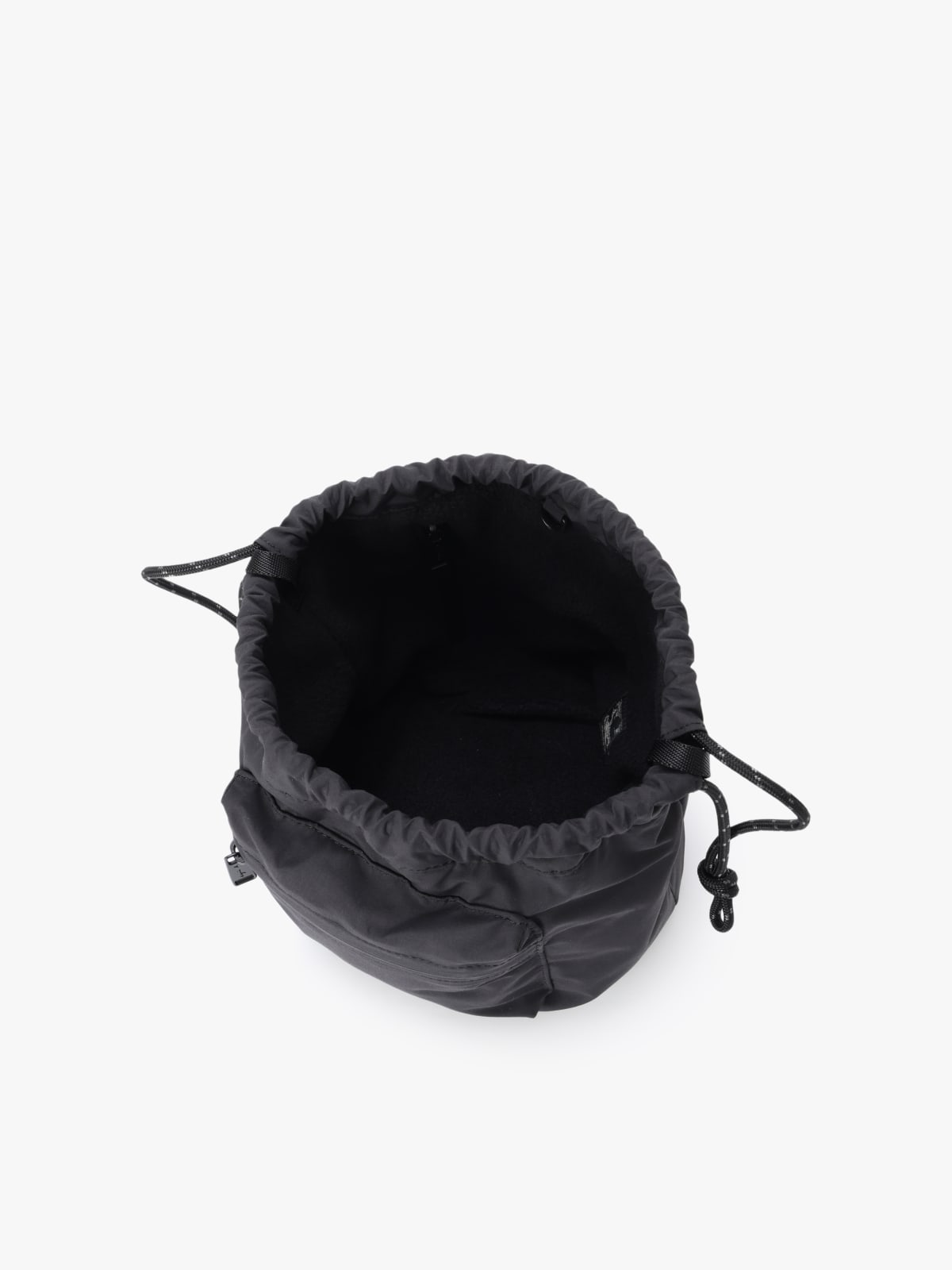 black reversible polyester bag image number 3