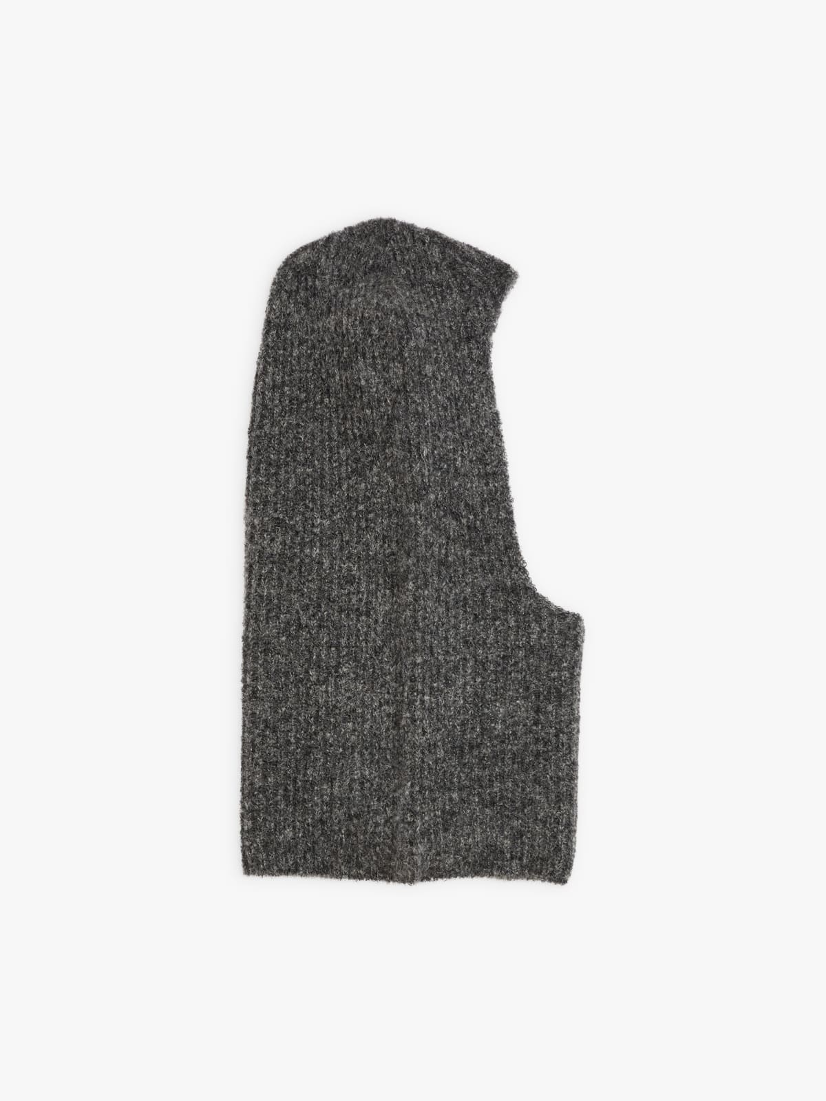 cagoule Ellis en alpaga gris foncé chiné