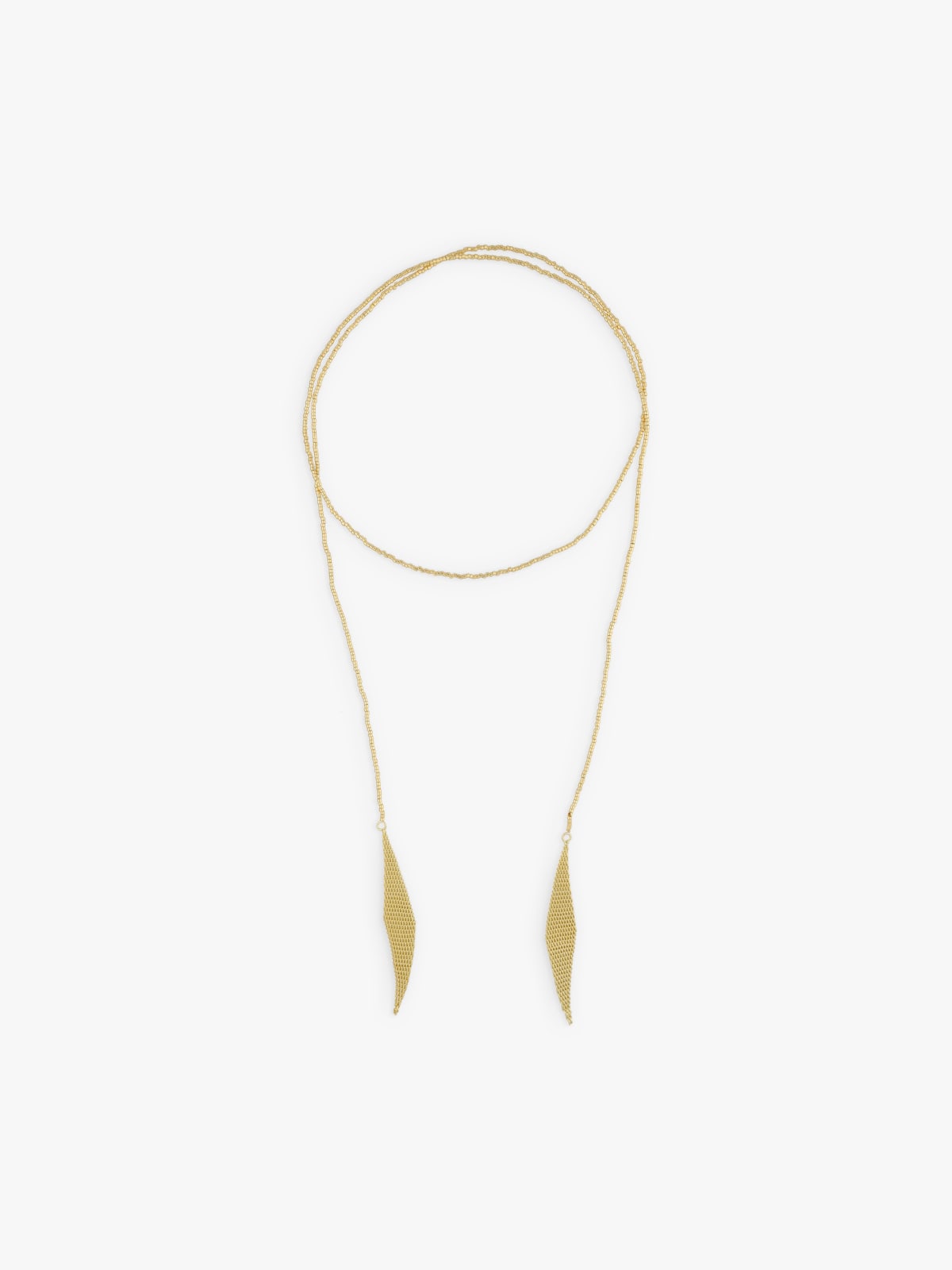 color gold brass Laure necklace