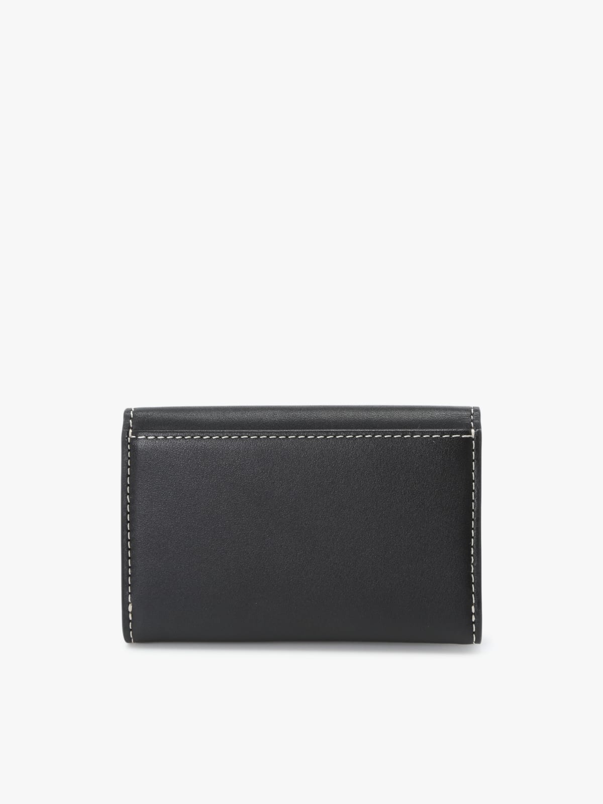 black &ldquo;b&rdquo; leather cardholder image number 1