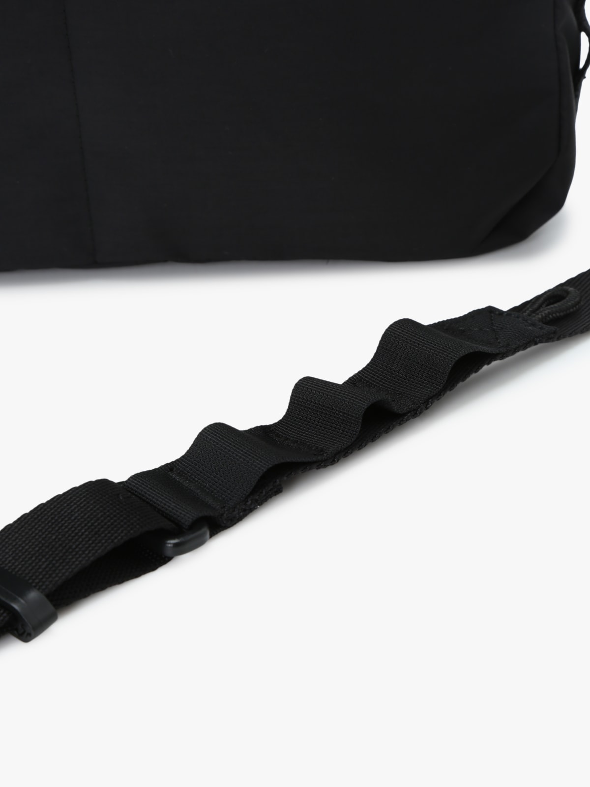 black nylon shoulder bag image number 6