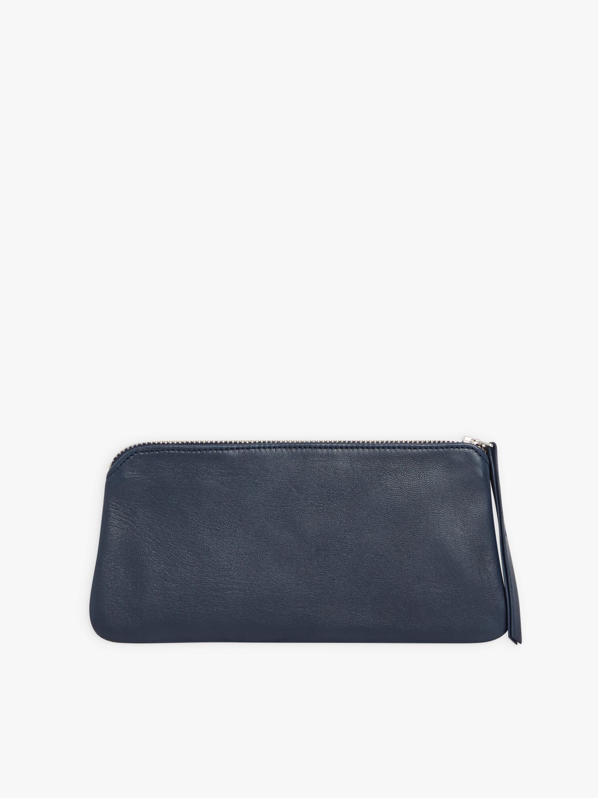 étui Lola en cuir bleu