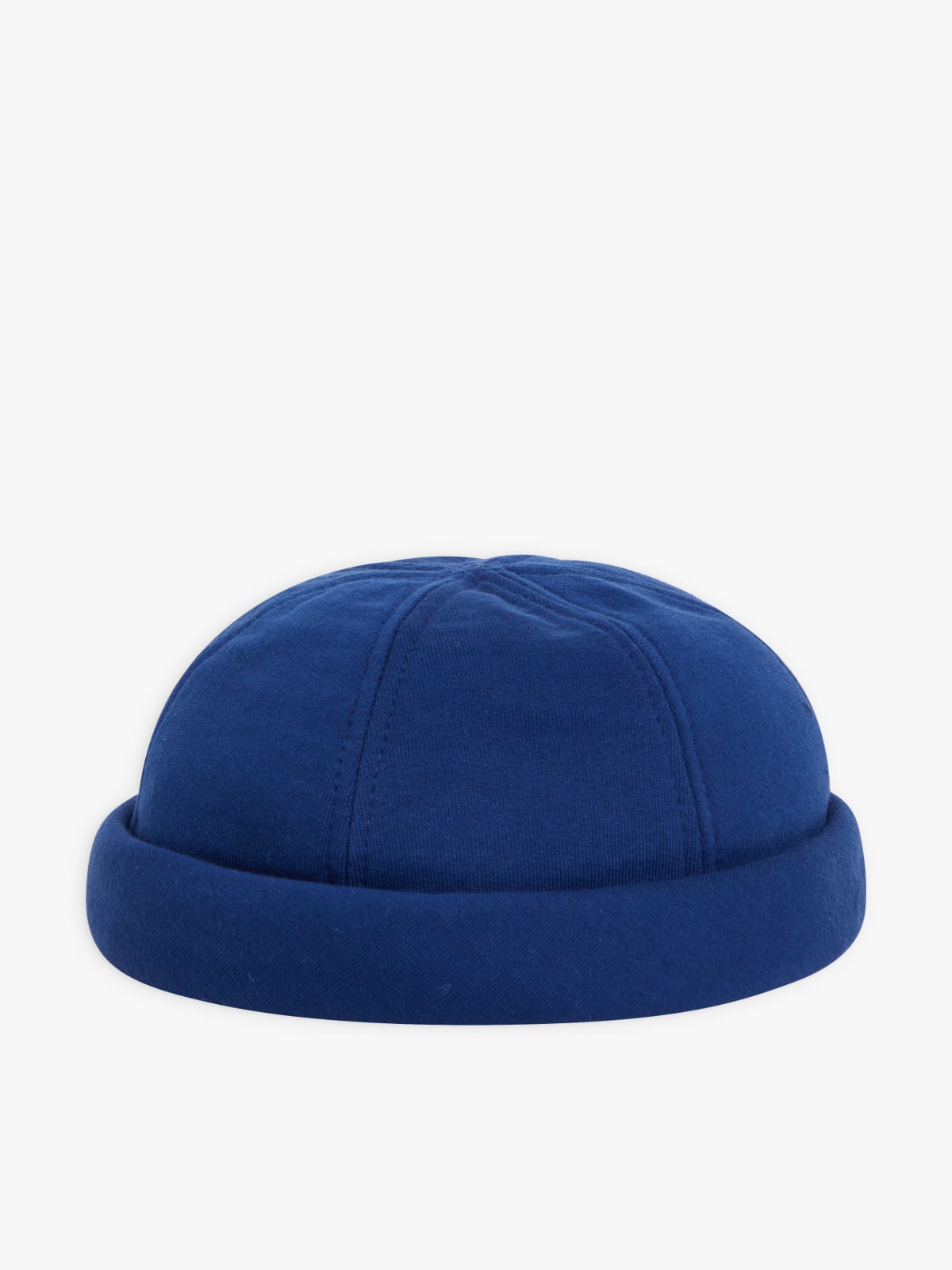 bonnet Jonathan en molleton de coton bleu