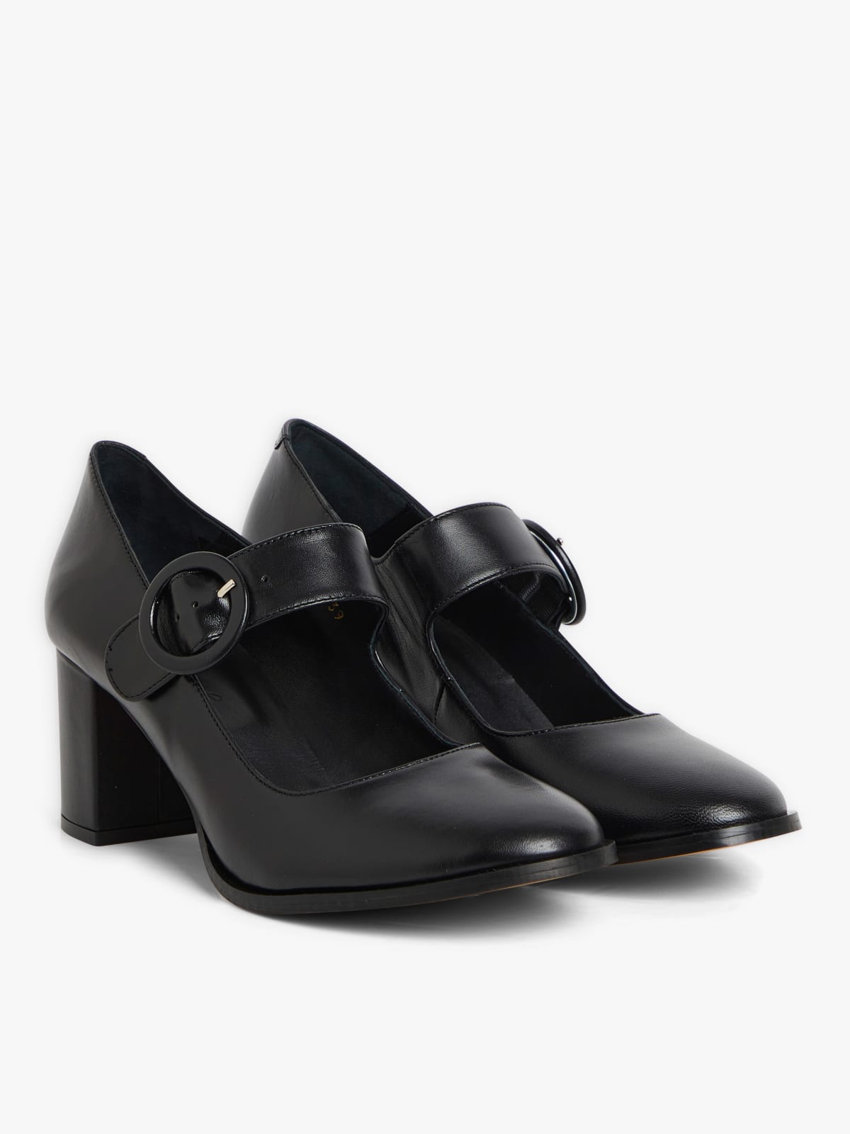 chaussures Babies Michelle en cuir noir