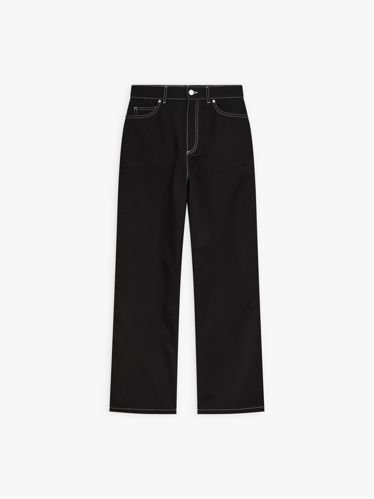 black cotton #3 jeans