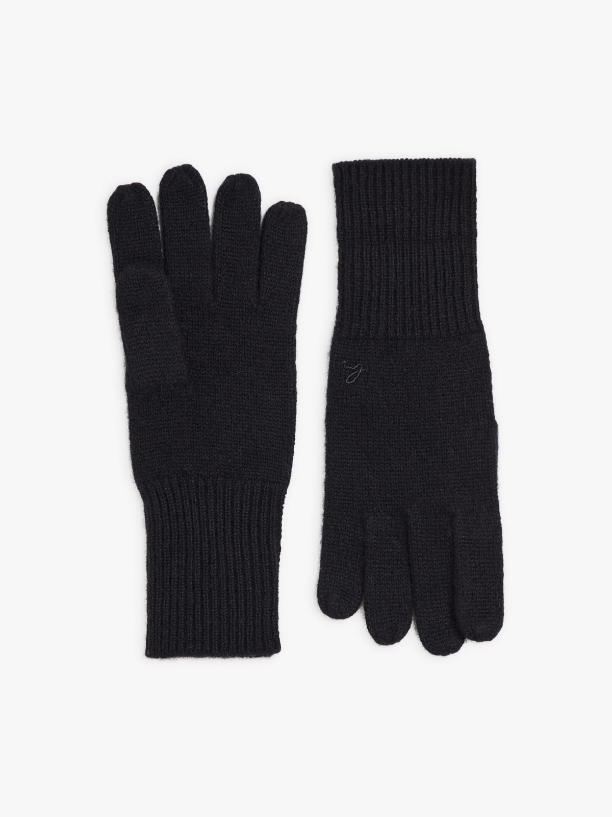 gant Willy en cachemire noir