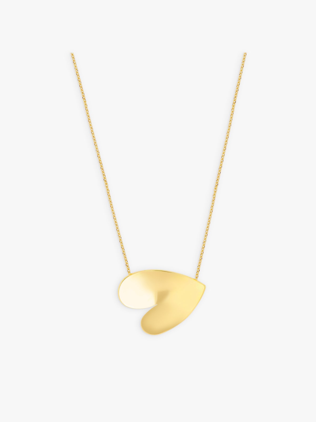 color gold brass Michelle necklace