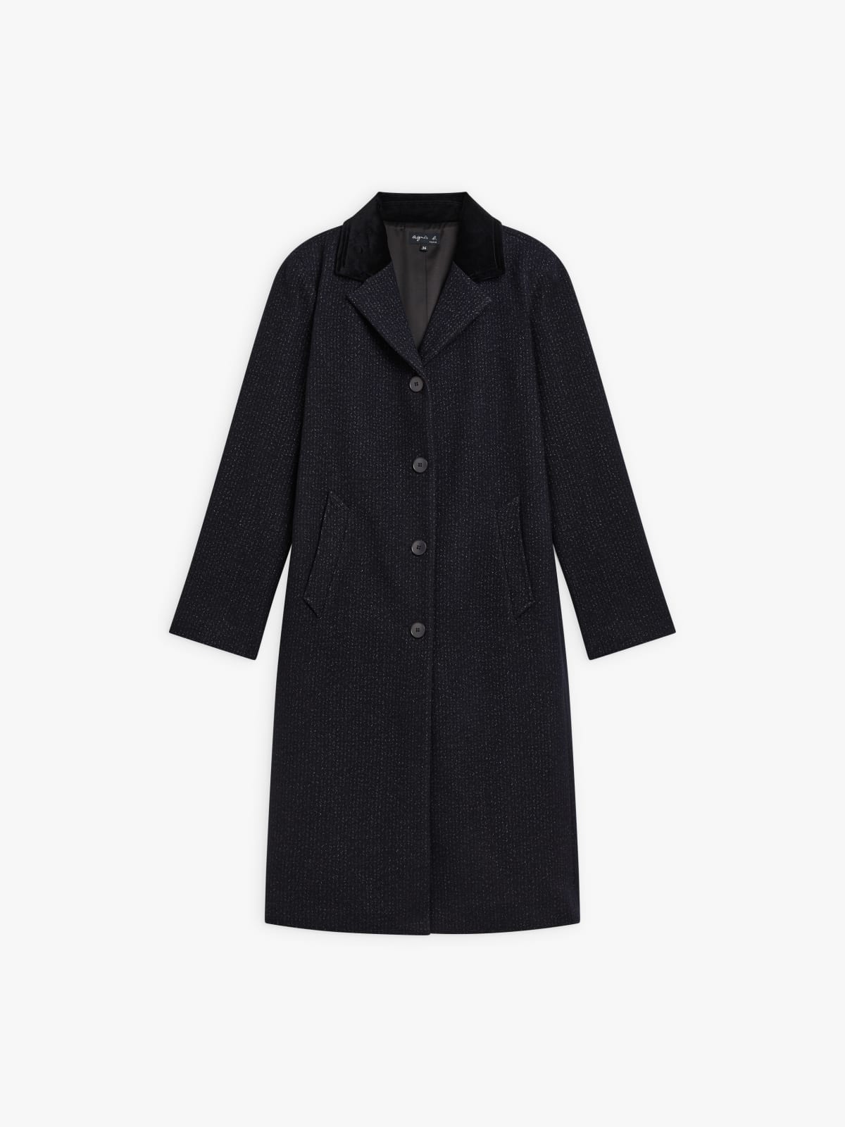 blue wool Northwest coat