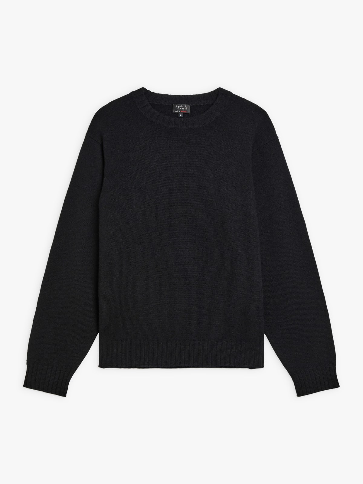 pull Coudières en cachemire noir