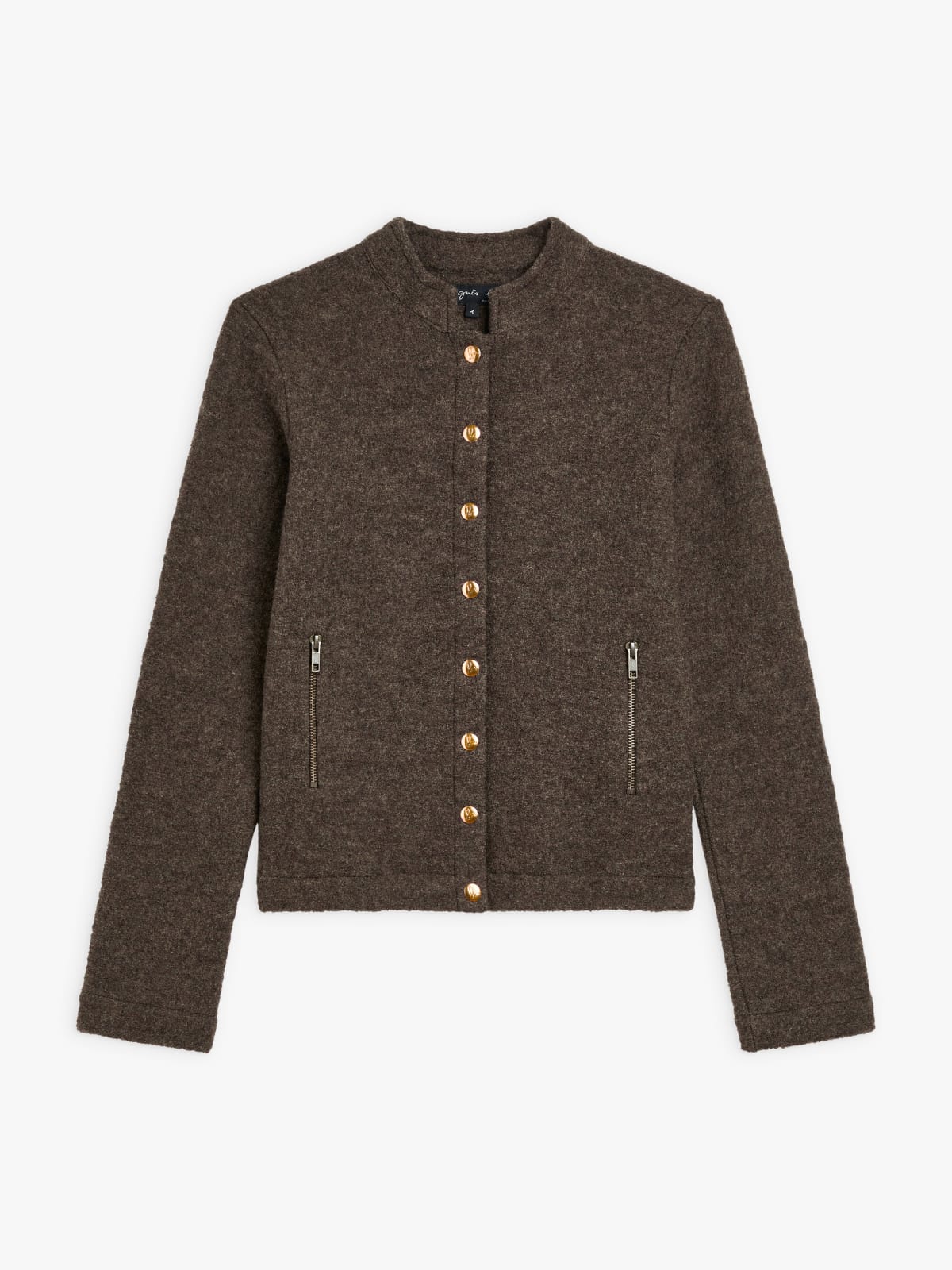 brown wool Tambourine jacket