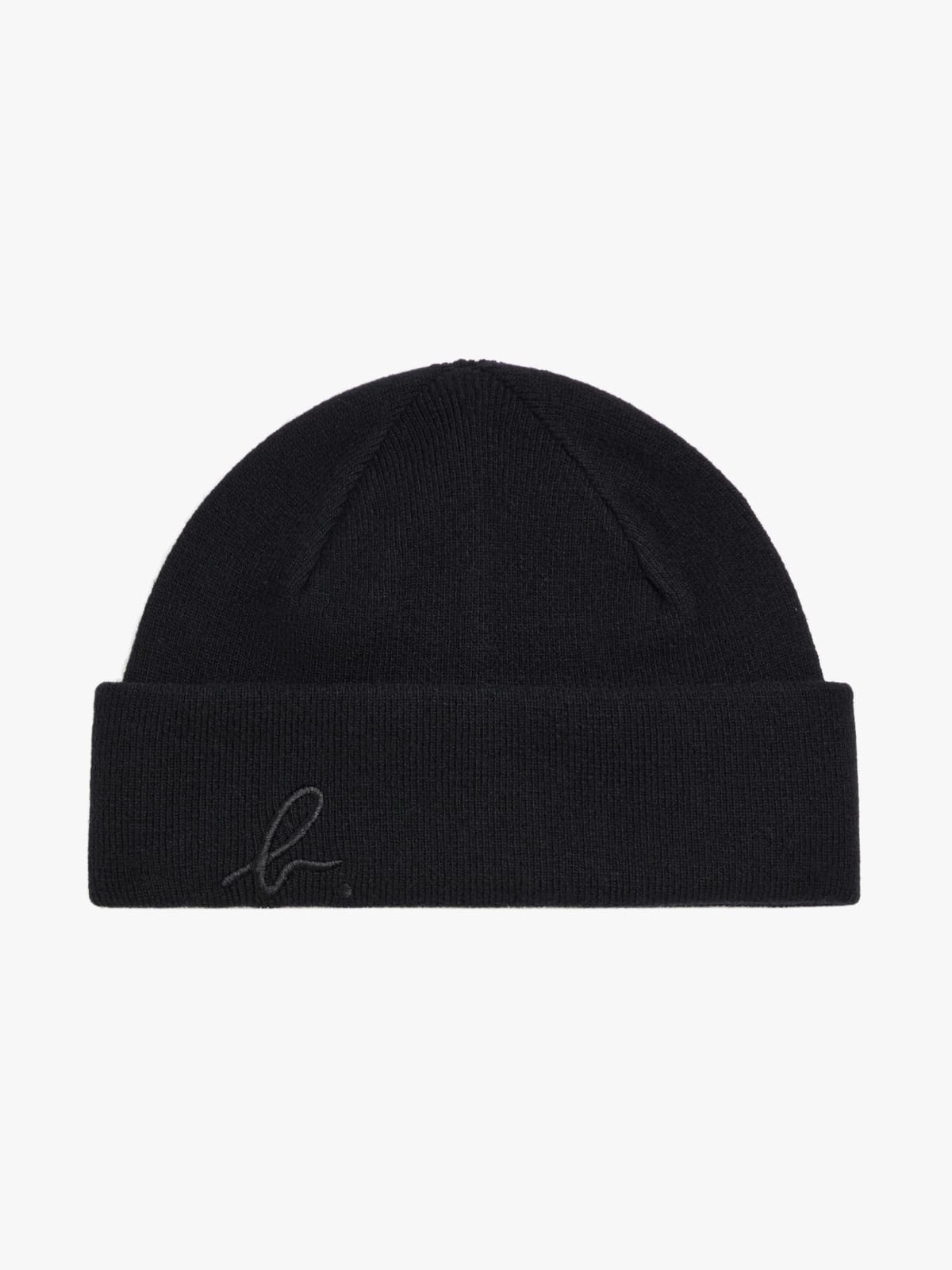 black wool Vincent cap