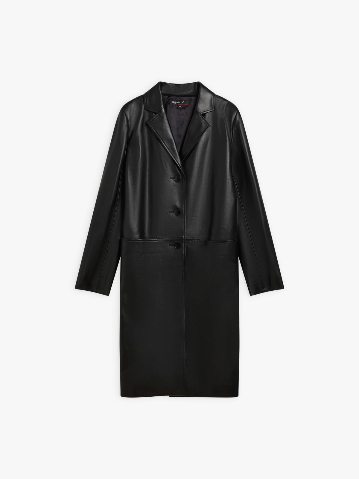 black Shadow leather coat