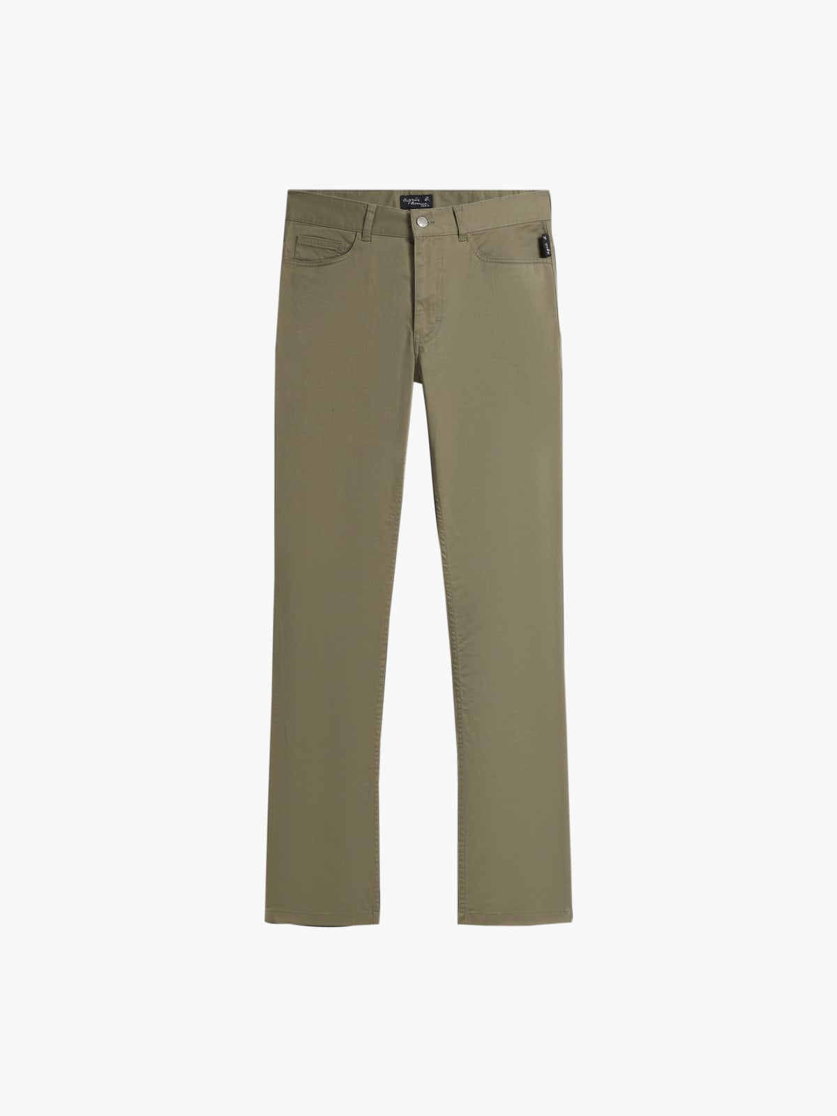 grey Iggy slim-fit cotton gabardine jeans