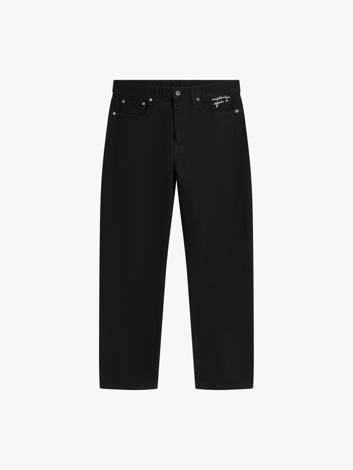 jean denim noir agnès b. x Neighborhood