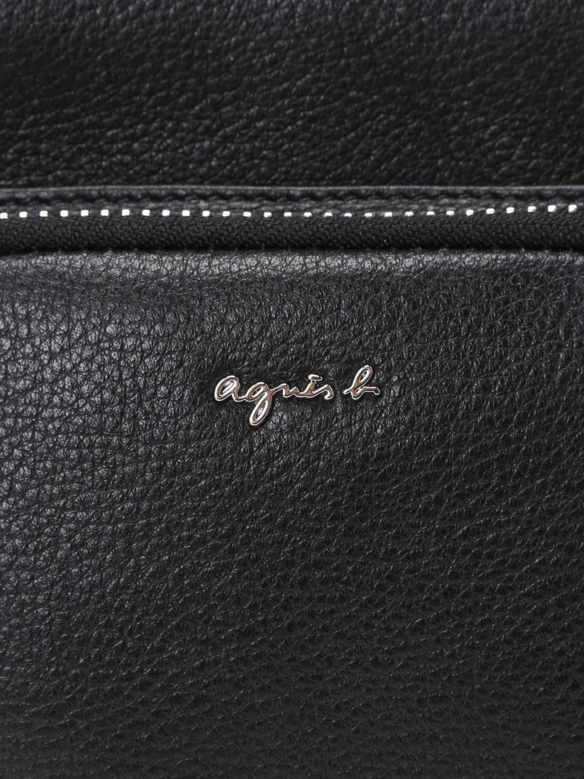 black leather crossbody bag image number 5