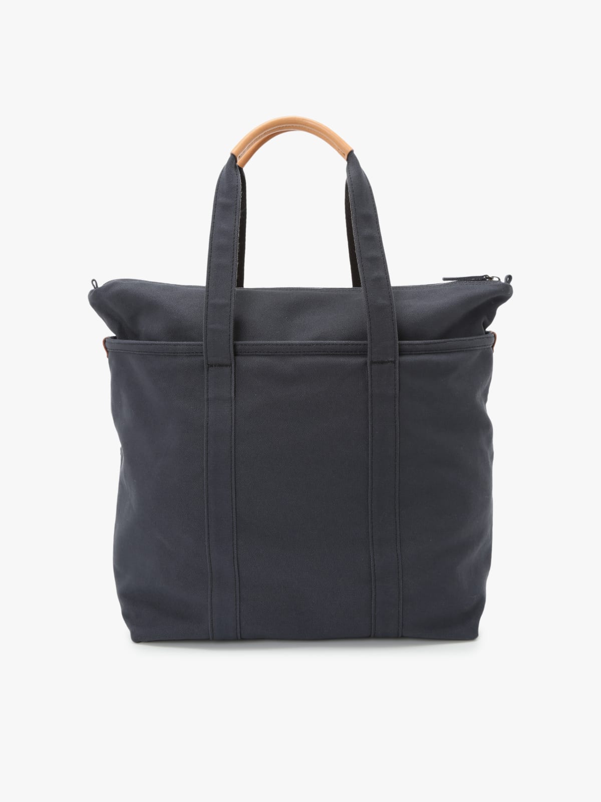 grey cotton tote bag image number 1