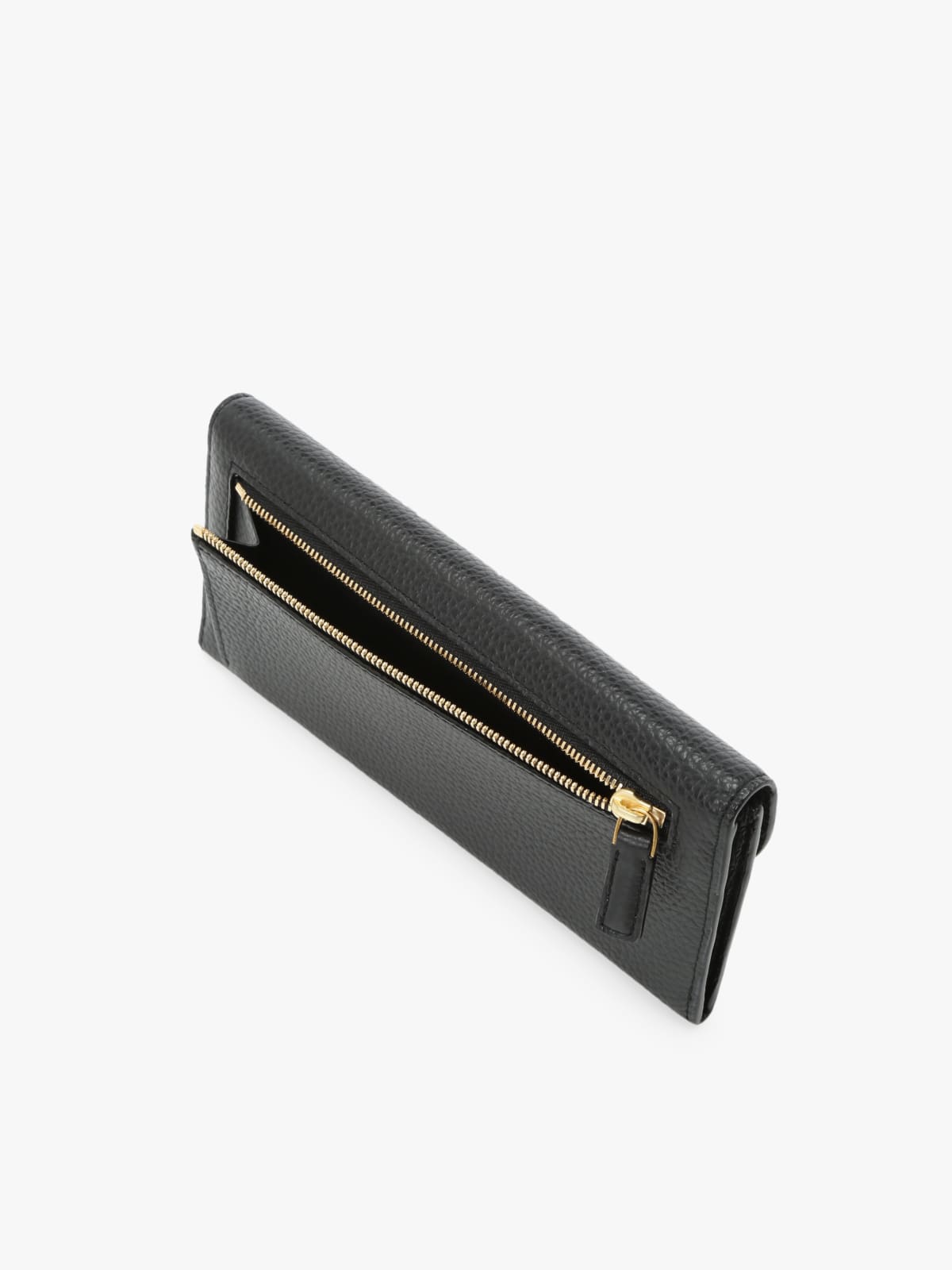 black "b" leather wallet image number 4