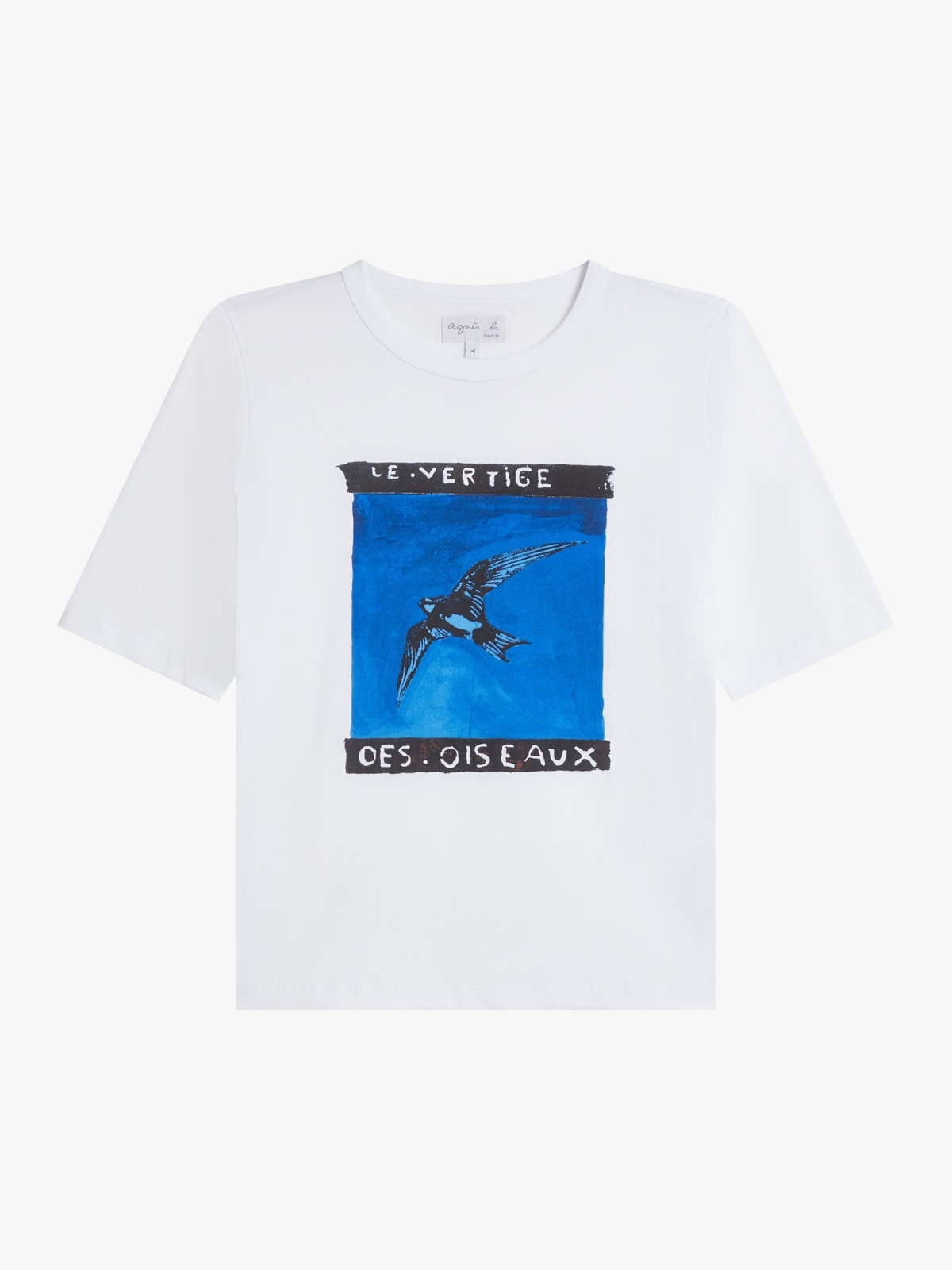 white Brando cotton jersey t-shirt artist P.P.