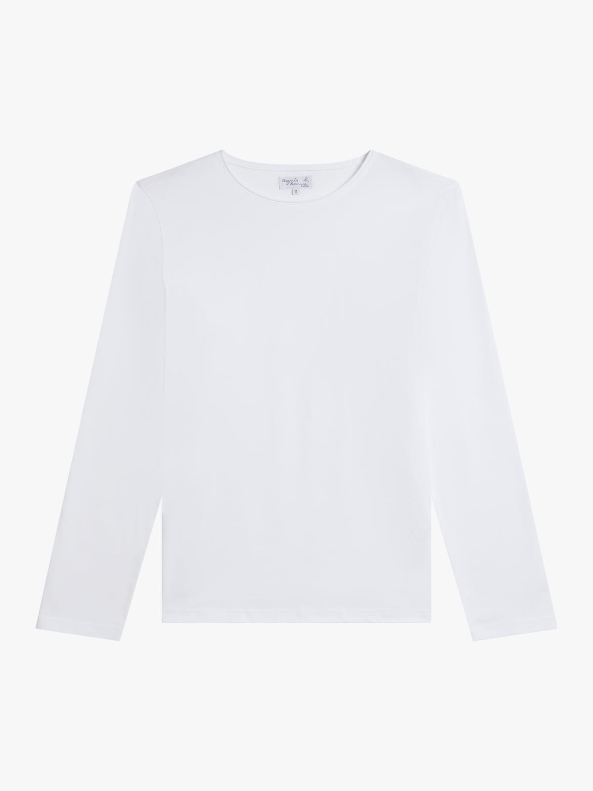 white cotton jersey Roulotte t-shirt