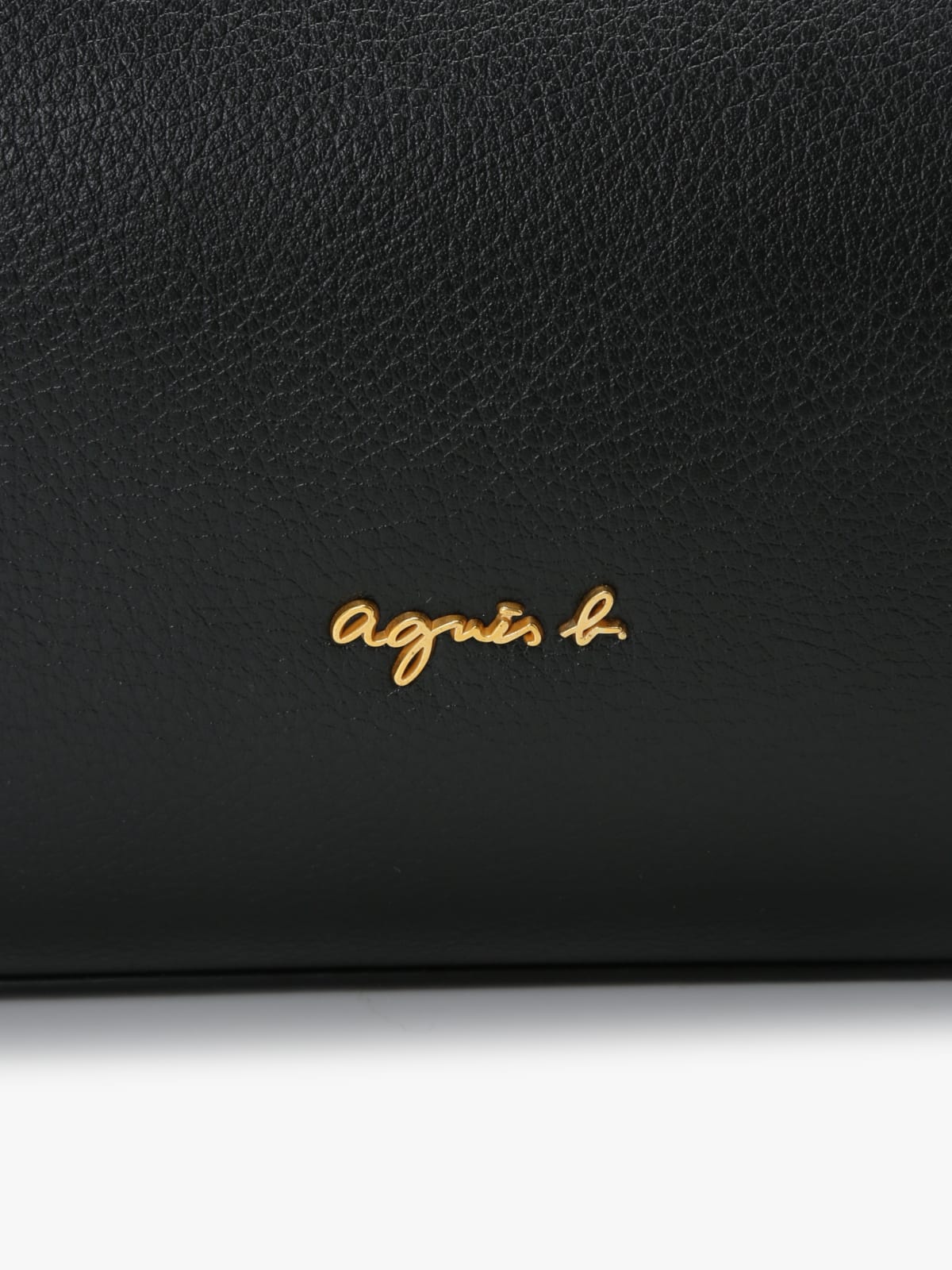 sac cabas en cuir noir image number 6