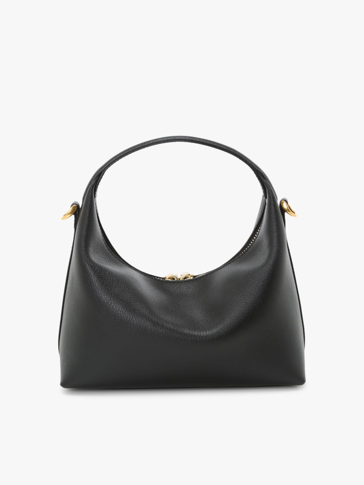 black leather shoulder